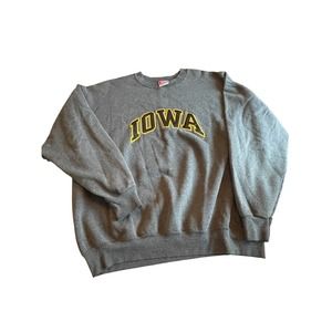 Vintage Iowa Hawkeyes Sweater Mens XXL Taylor USA Made Sports Crew Neck